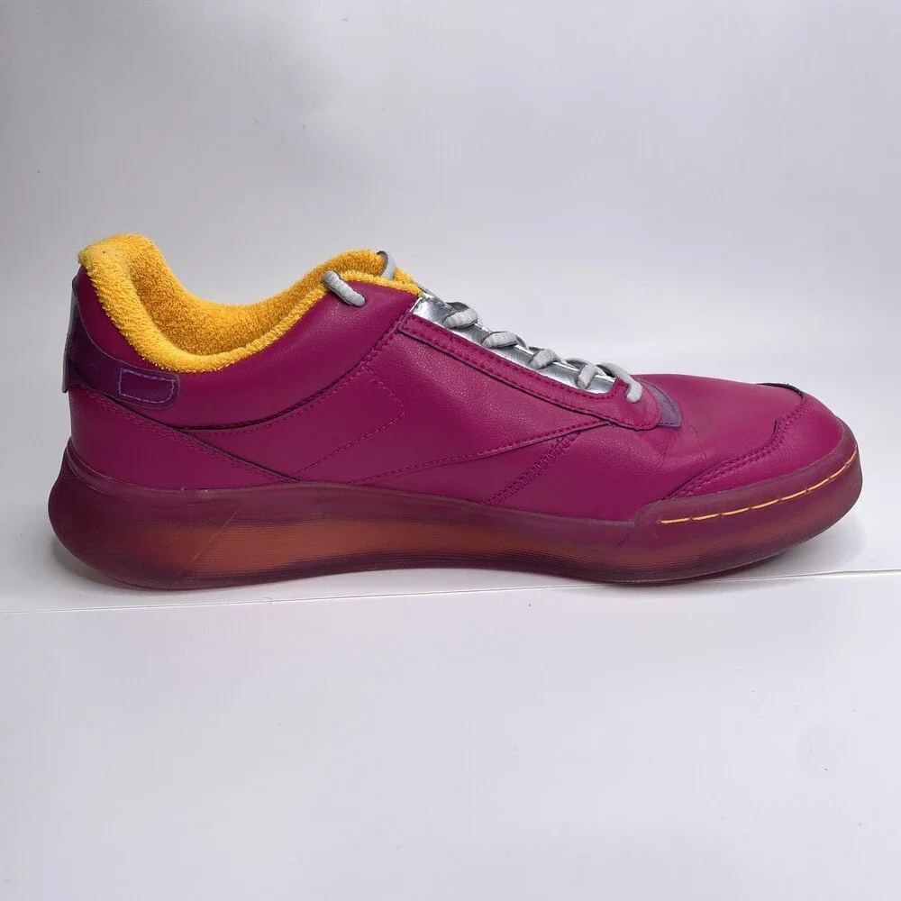 Reebok The Jetsons Flintstones Shoes Sneakers Mens Size 11 Purple Yellow Collab